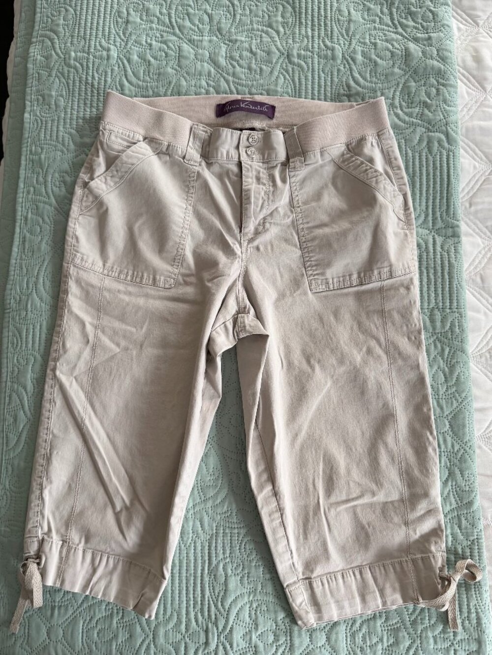 Beige Capris